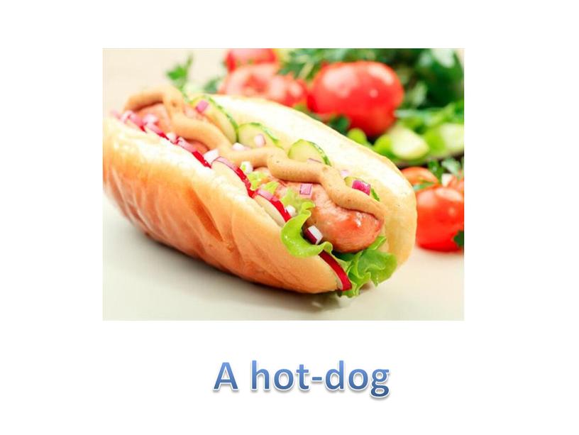A hot-dog