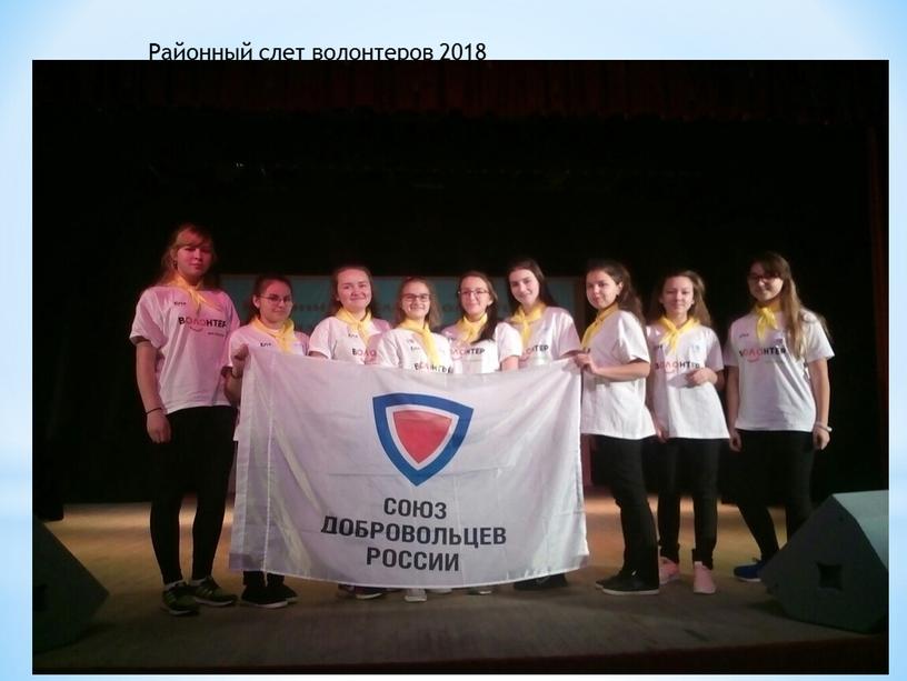 Районный слет волонтеров 2018
