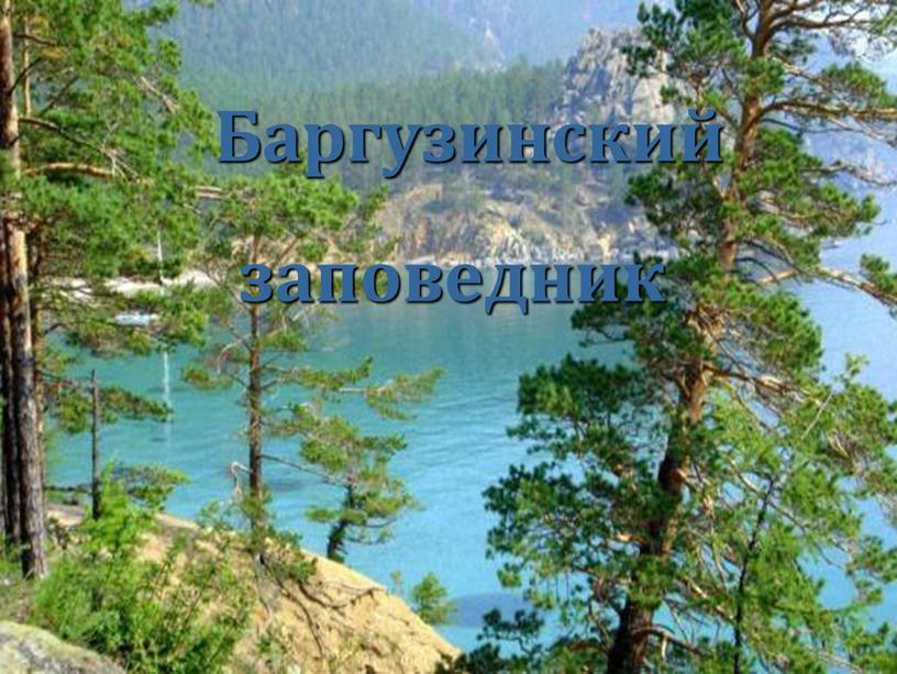 Баргузинский заповедник