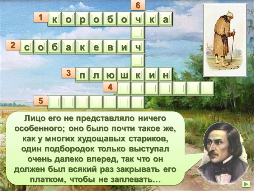 Лицо его не представляло ничего особенного; оно было почти такое же, как у многих худощавых стариков, один подбородок только выступал очень далеко вперед, так что…