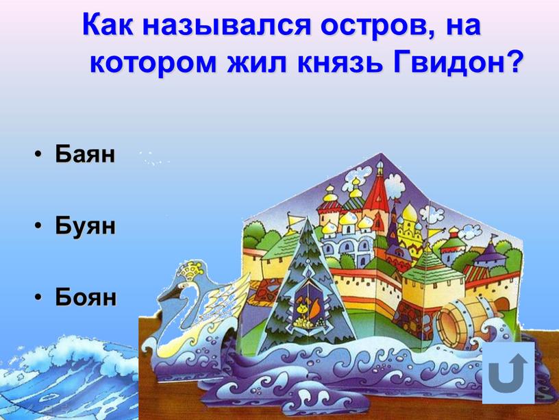 Как назывался остров, на котором жил князь