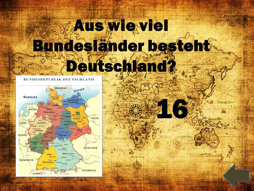 Aus wie viel Bundesländer besteht