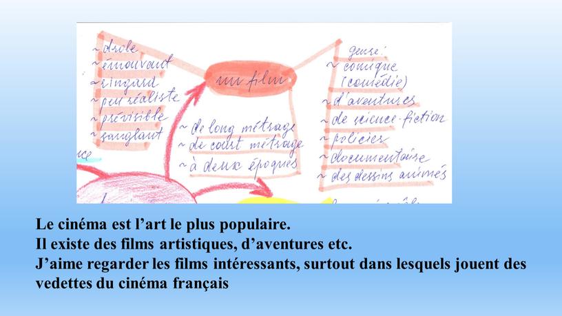 Le cinéma est l’art le plus populaire