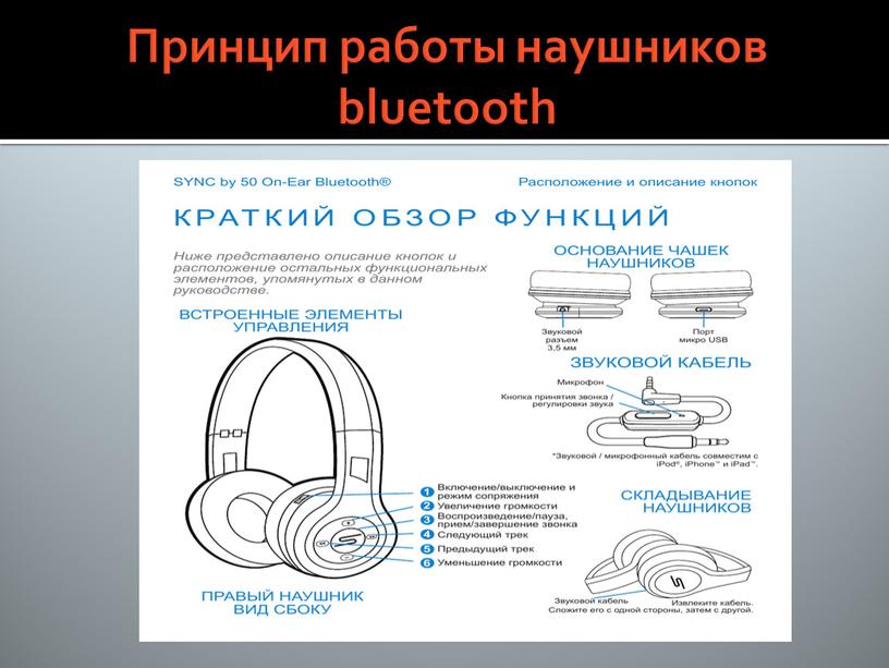 Принцип работы наушников bluetooth