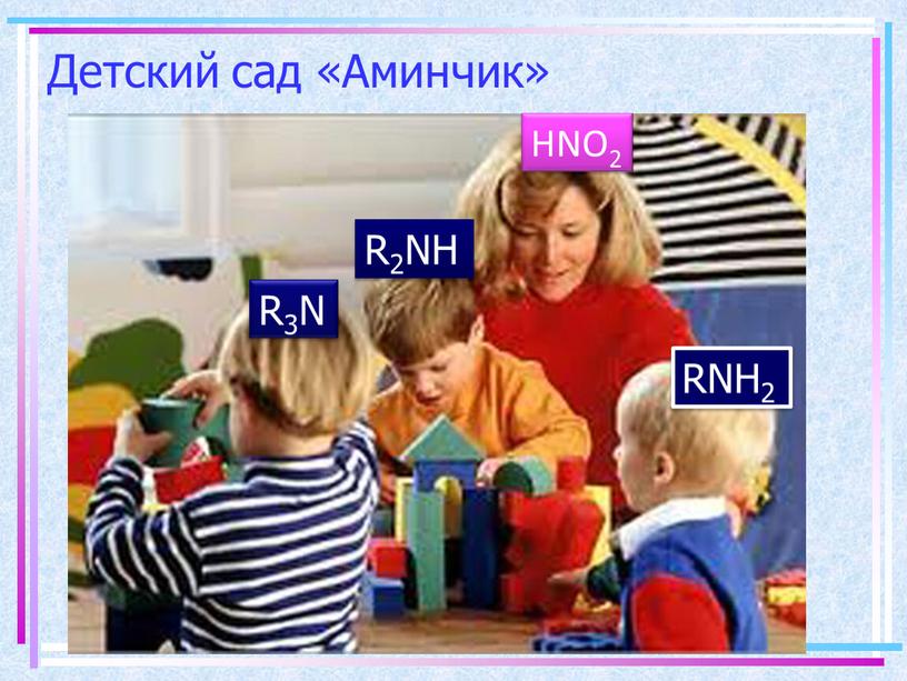 Детский сад «Аминчик» HNO2 RNH2