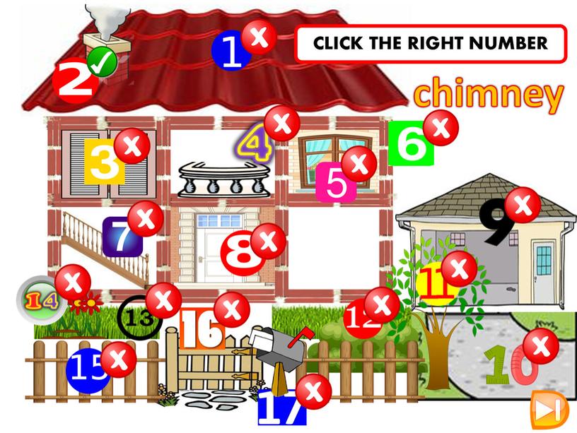 CLICK THE RIGHT NUMBER chimney