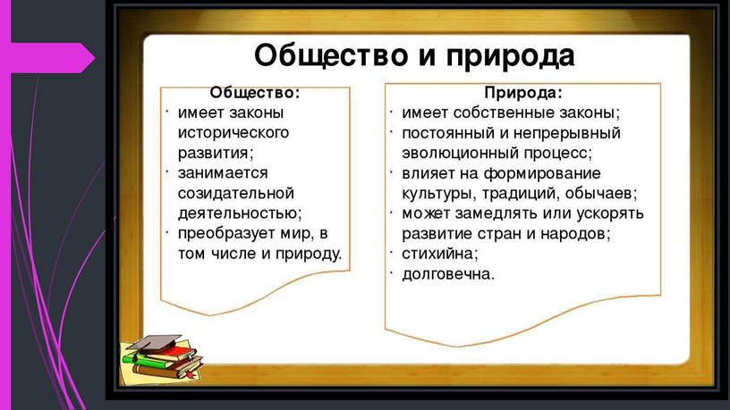 Что такое общество. Связь общества и природы