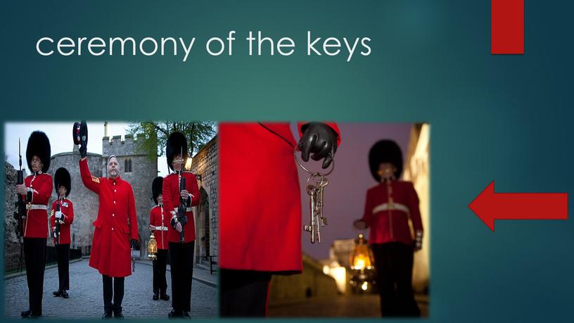 ceremony of the keys