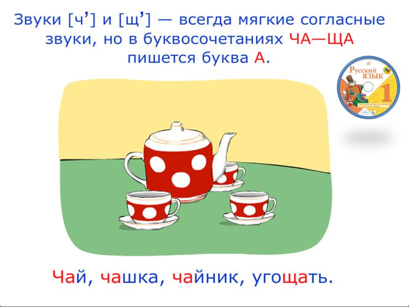 Урок русского языка по теме"Буквосочетания жи-ши, ча-ща, чу-щу" 1 класс (презентация)