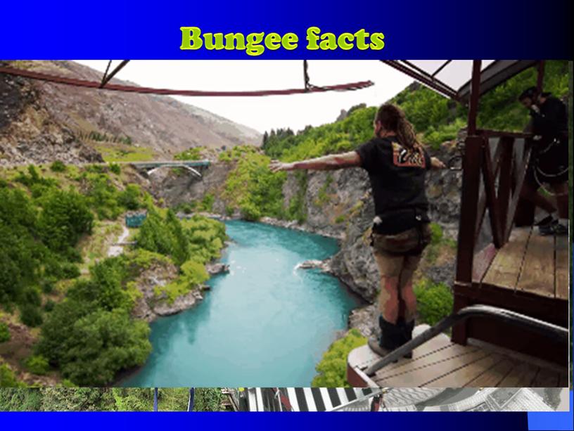 Bungee jumping comes from a ritual in the