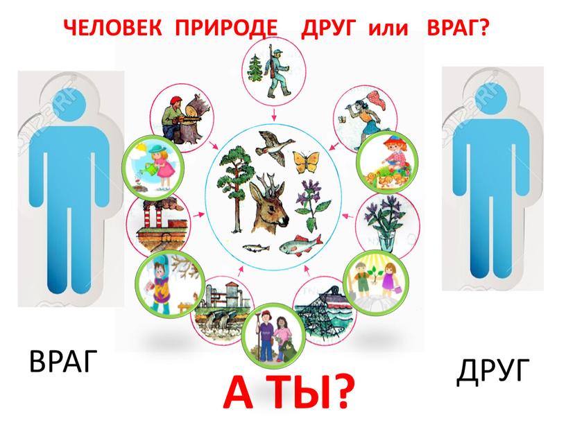 ВРАГ ДРУГ А ТЫ? ЧЕЛОВЕК ПРИРОДЕ