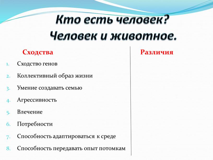 Кто есть человек?