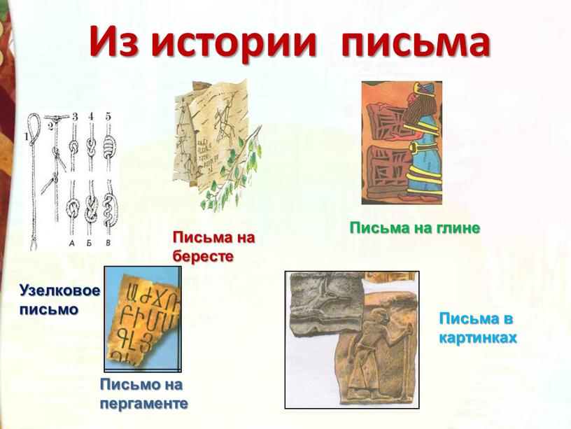 Из истории письма Узелковое письмо