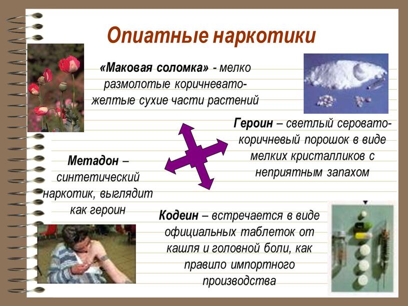 Опиатные наркотики «Маковая соломка» - мелко размолотые коричневато-желтые сухие части растений