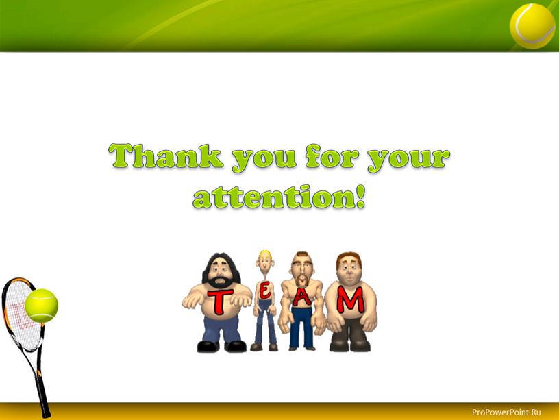 Thank you for your attention!