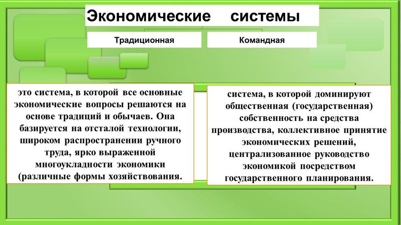 Она базируется на отсталой технологии, широком распространении ручного труда, ярко выраженной многоукладности экономики (различные формы хозяйствования