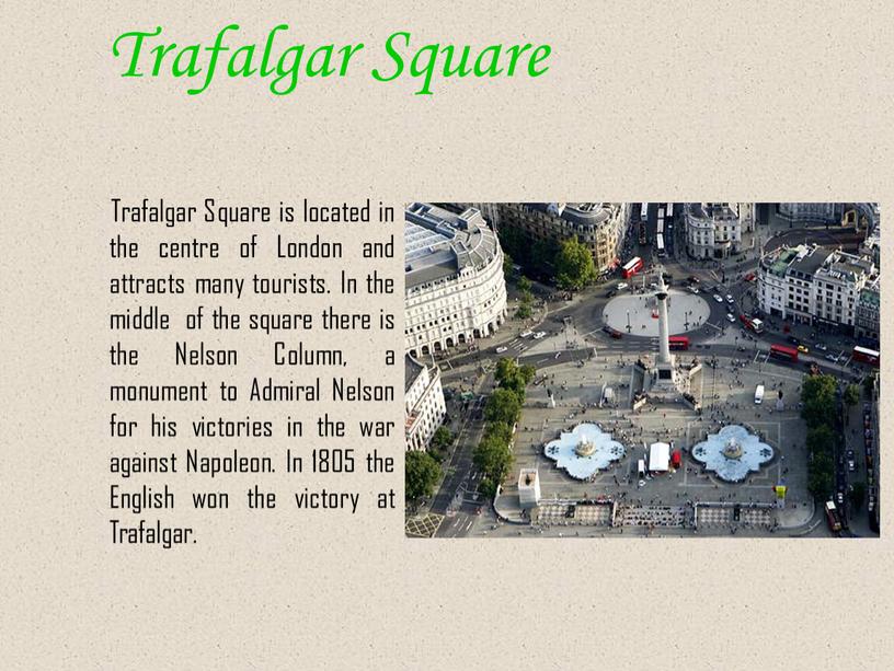 Trafalgar Square Trafalgar