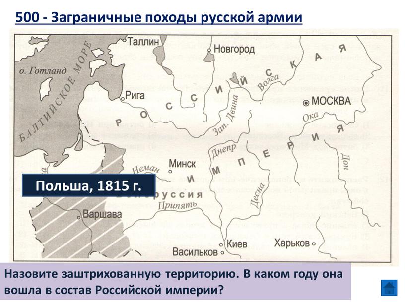 Заграничные походы русской армии