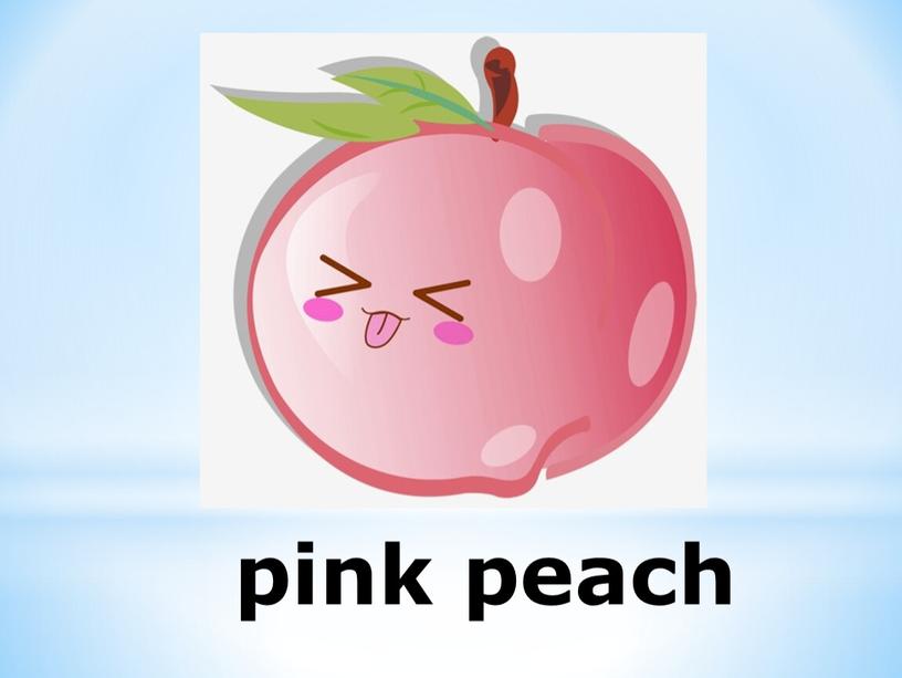 pink peach