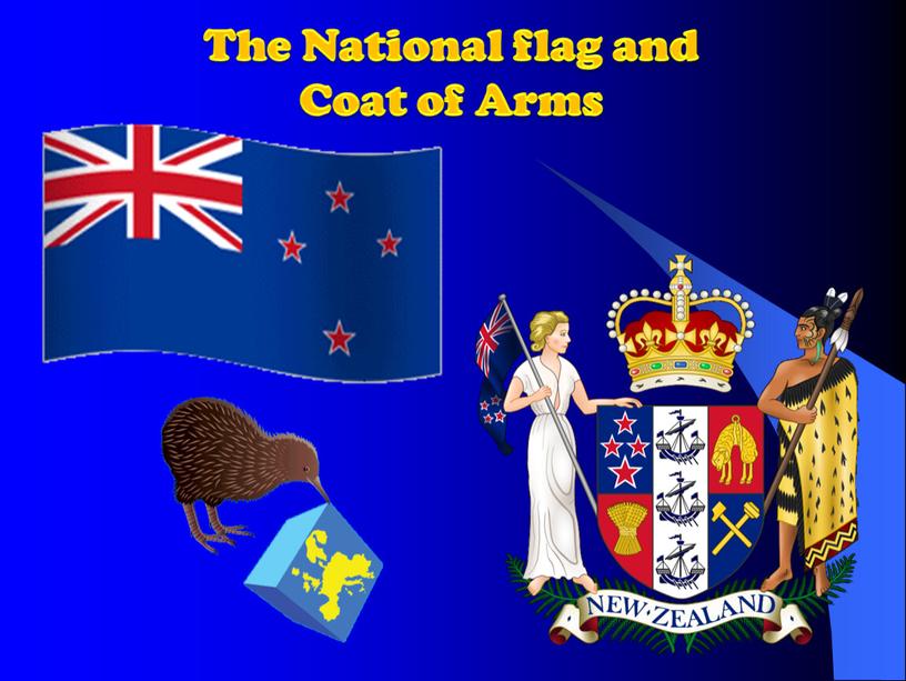 The National flag and Coat of