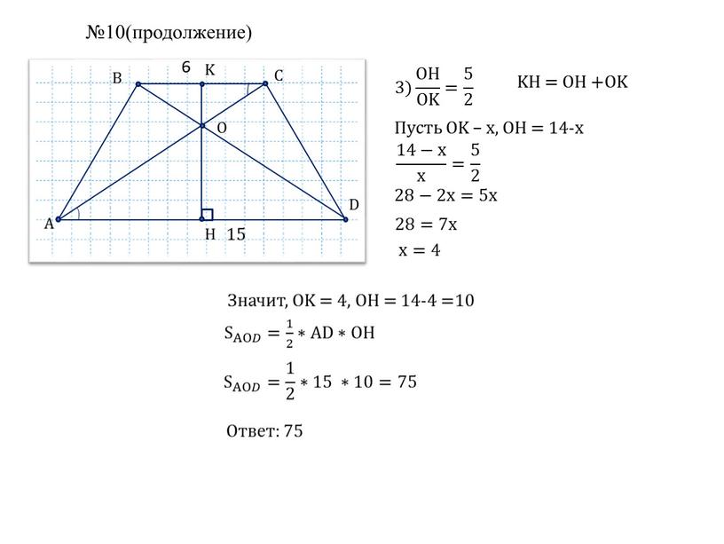 A B C D K H 6 15 3) OH OK OH OH