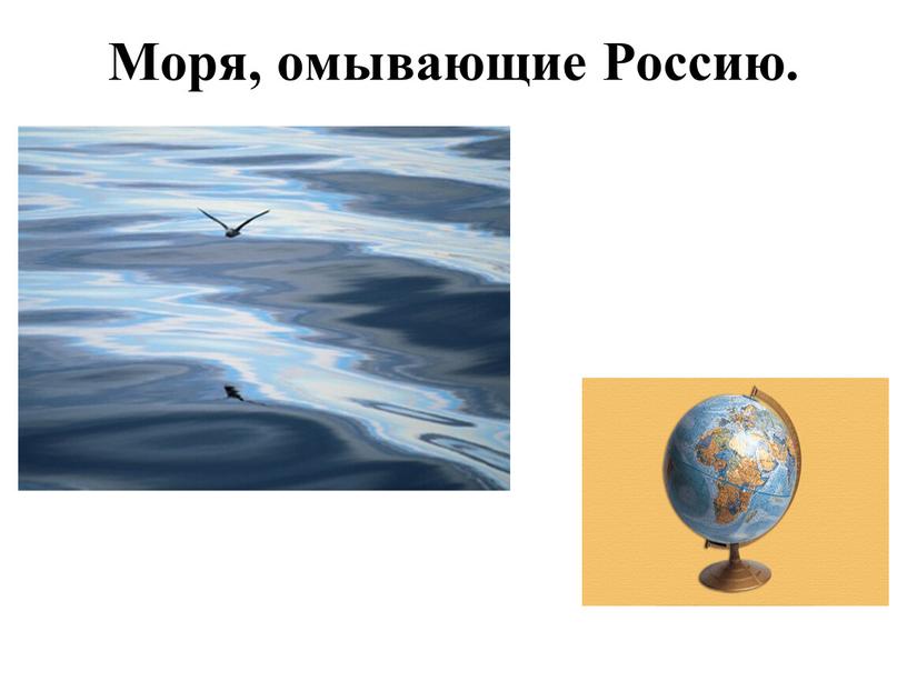 Моря, омывающие Россию.