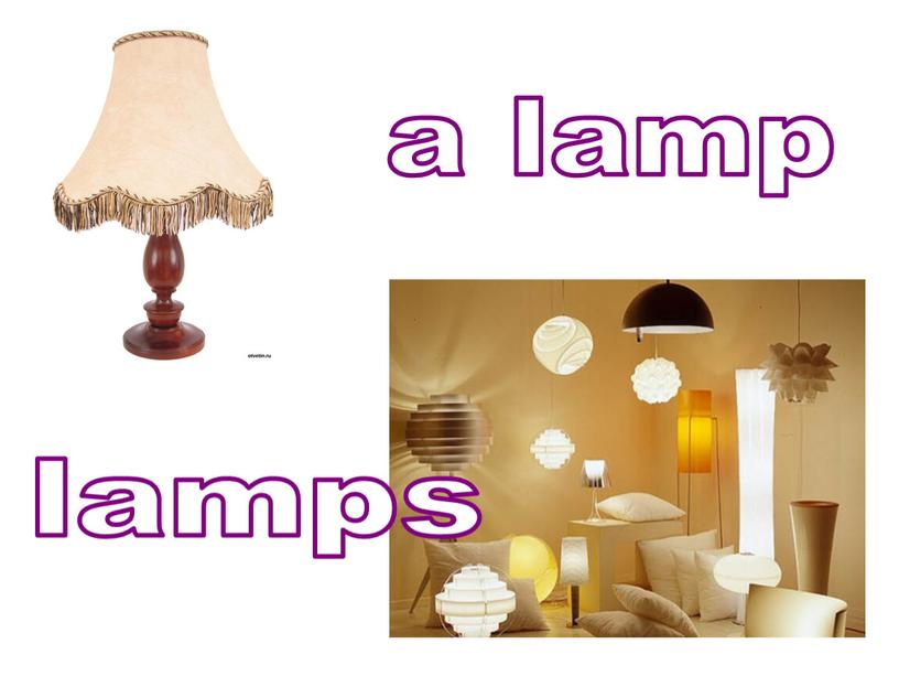 a lamp lamps