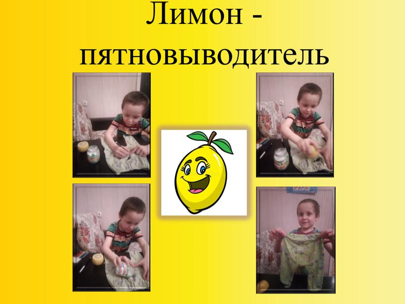 Проект удивительный лимон