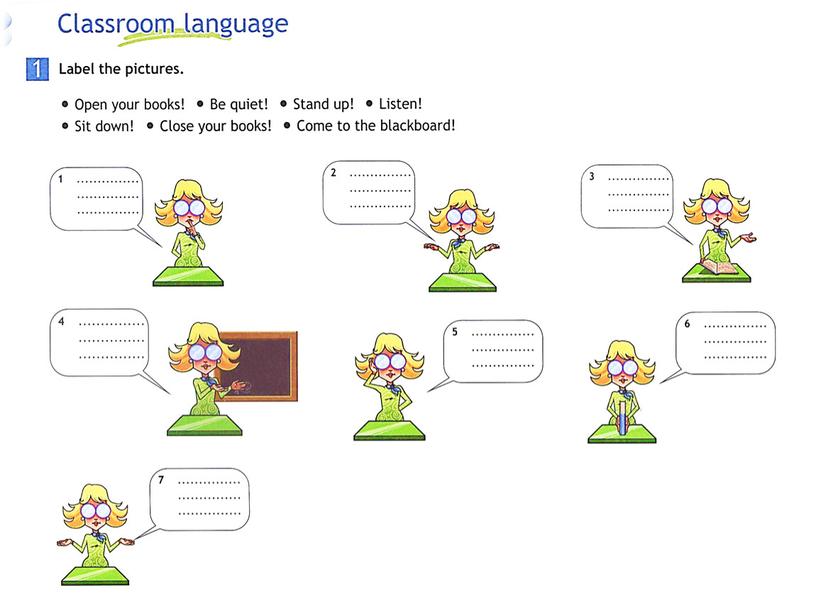 Spotlight 5 Module 0 Classroom language