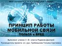 Проект на тему "Принцип работы сотовой связи"