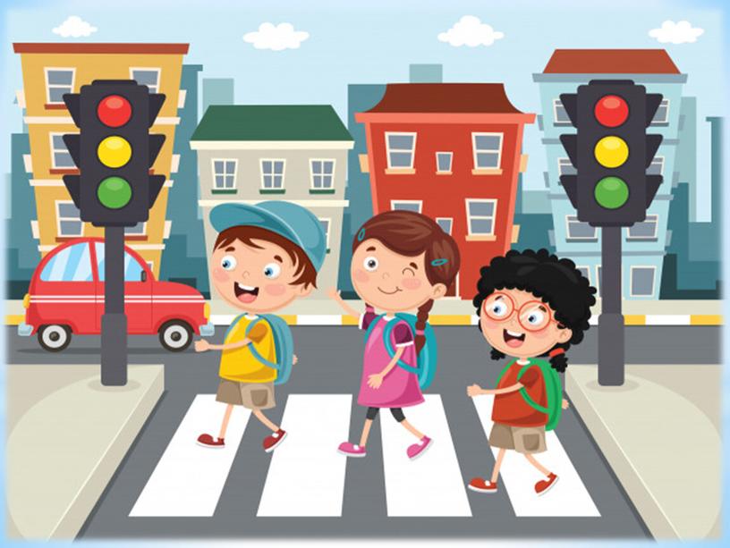 Презентация "Детям знать положено правила дорожные" для викторины по ПДД. Старший возраст.