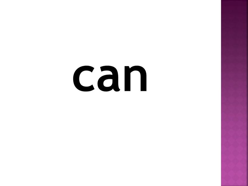 can