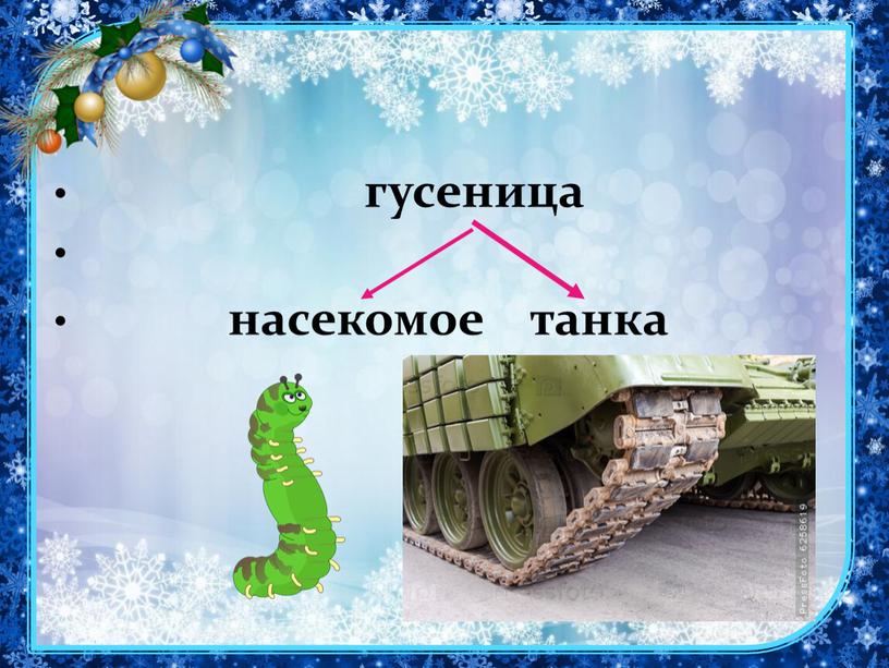 гусеница насекомое танка