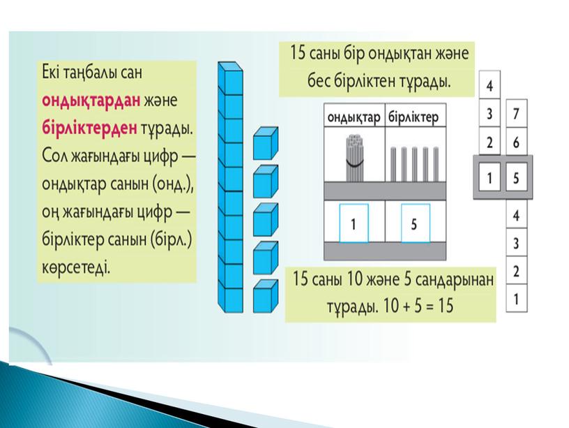 1М11-ден 20-ға дейінгі сандар_ ТАНЫСТЫРЫЛЫМ