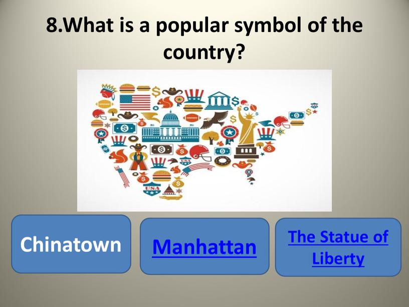 What is a popular symbol of the country?