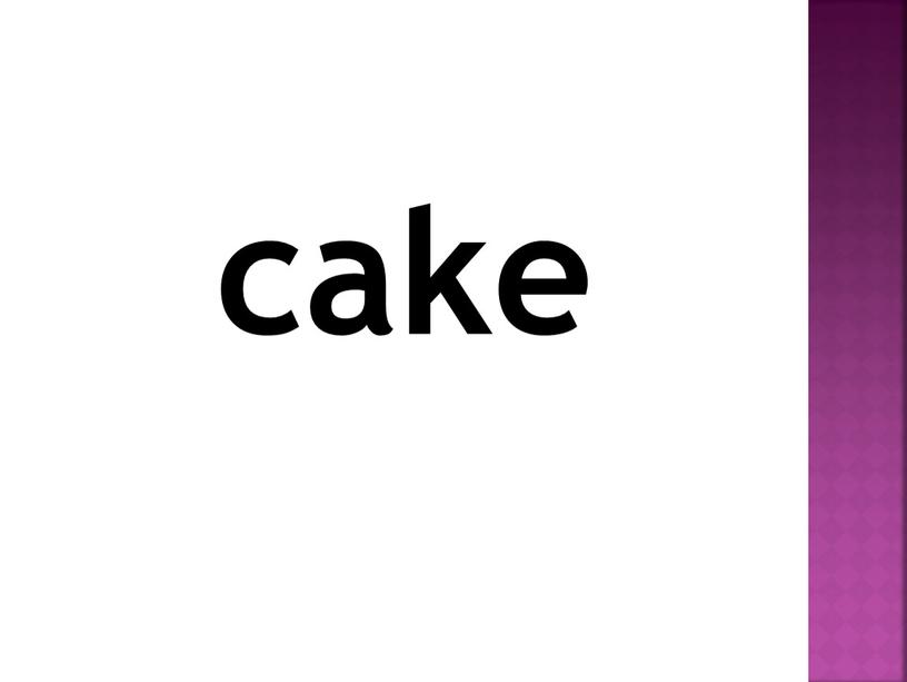 cake