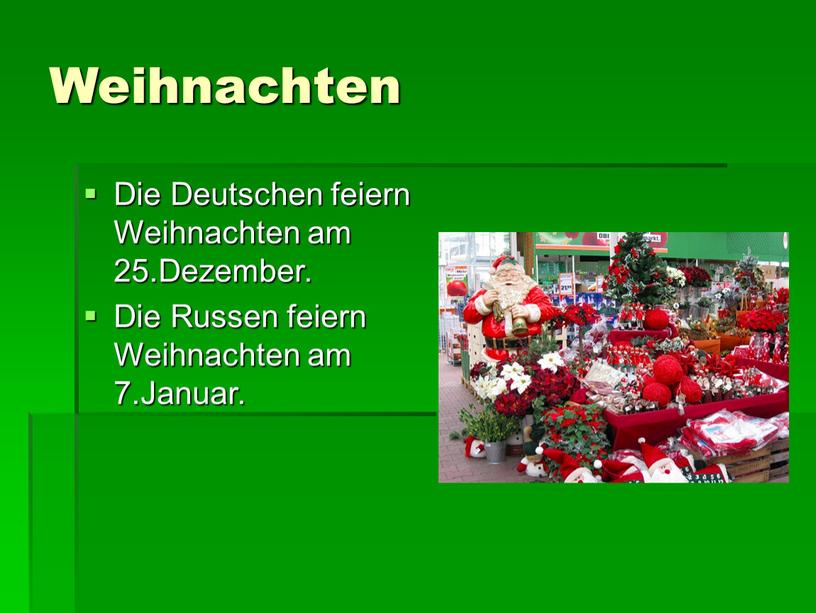 Weihnachten Die Deutschen feiern