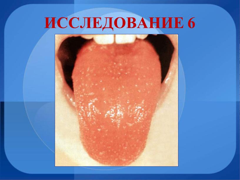 ИССЛЕДОВАНИЕ 6