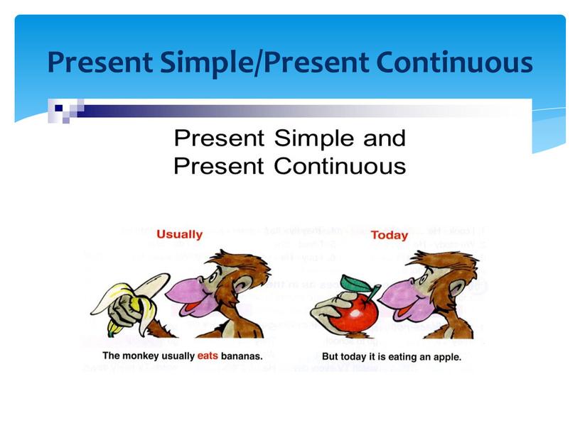 Present Simple/Present Continuous