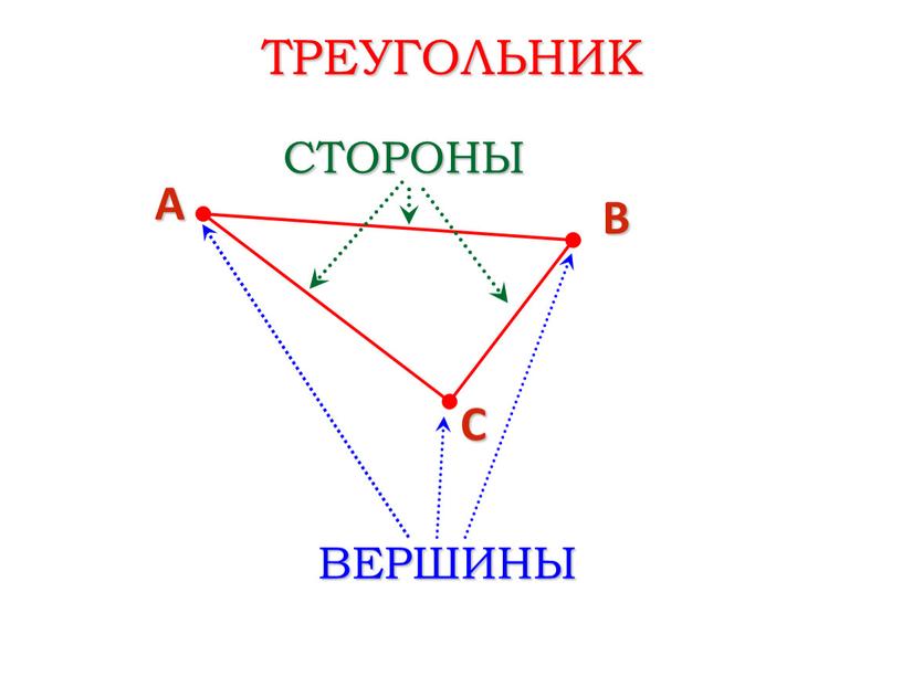 Треугольник А С В Вершины Стороны