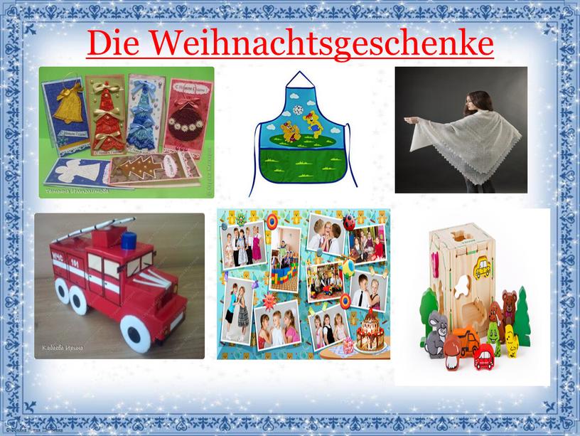 Die Weihnachtsgeschenke