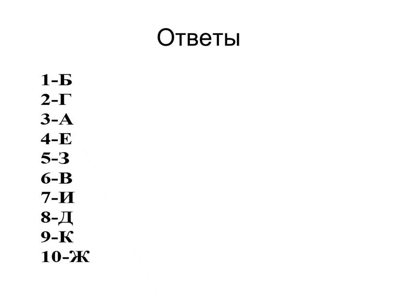 Ответы