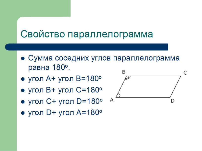 Презентация для 8 класса по геометрии ФГООС тема :"Параллелограмм.Ромб.Квадрат".