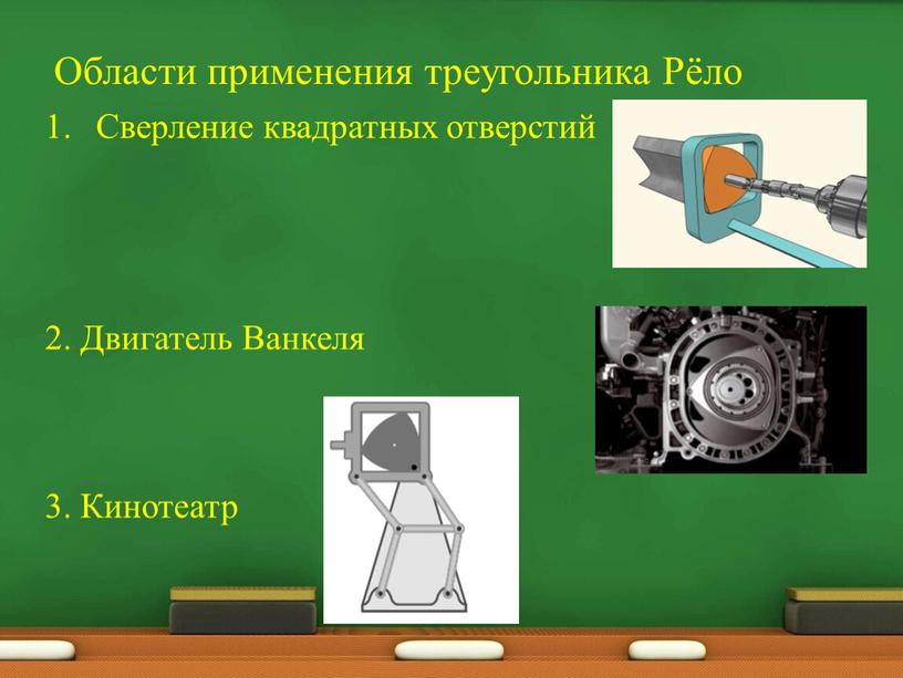 Области применения треугольника