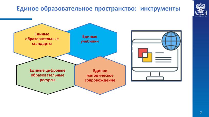 Единое образовательное пространство: инструменты