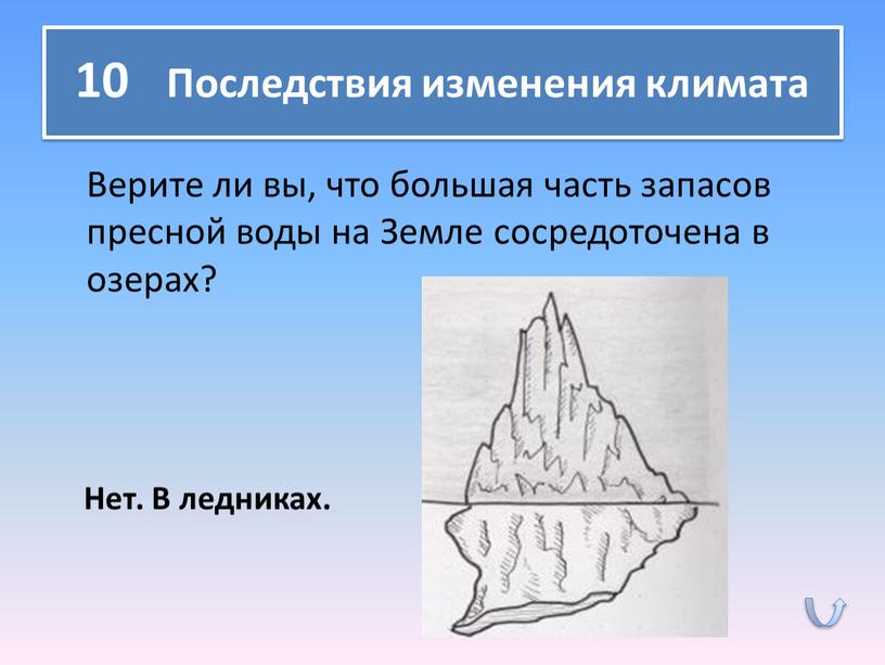 Последствия изменения климата