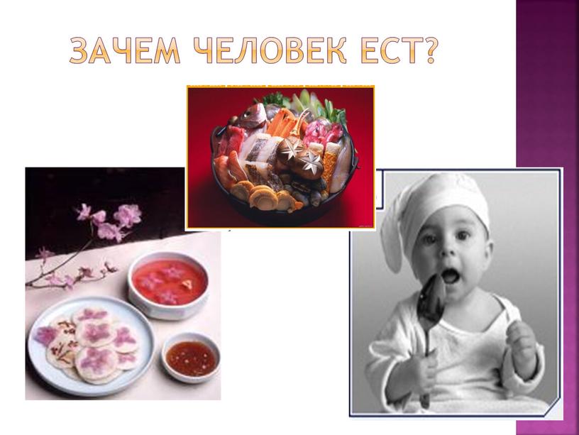 Зачем человек ест?