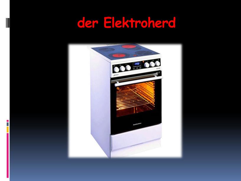 der Elektroherd