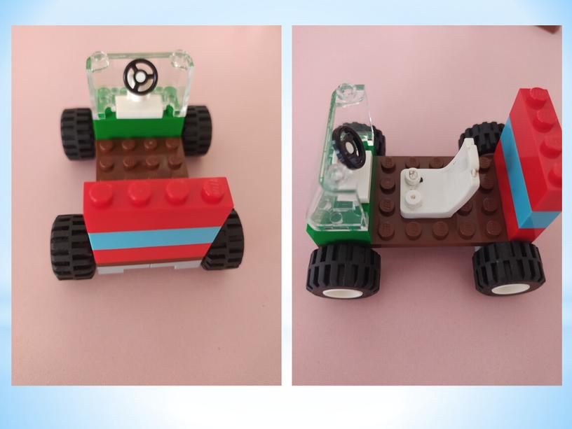 Сборка "Машина-малышок" с использованием конструктора LEGO
