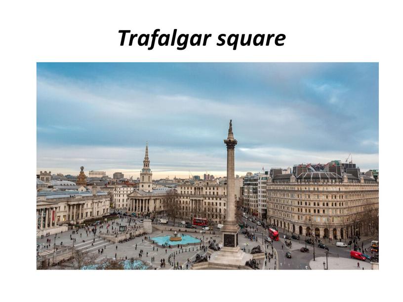 Trafalgar square